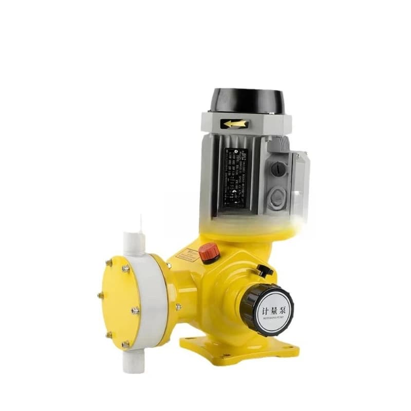 Diaphragm metering pump, dosing pump device supporting sewage treatment equipment