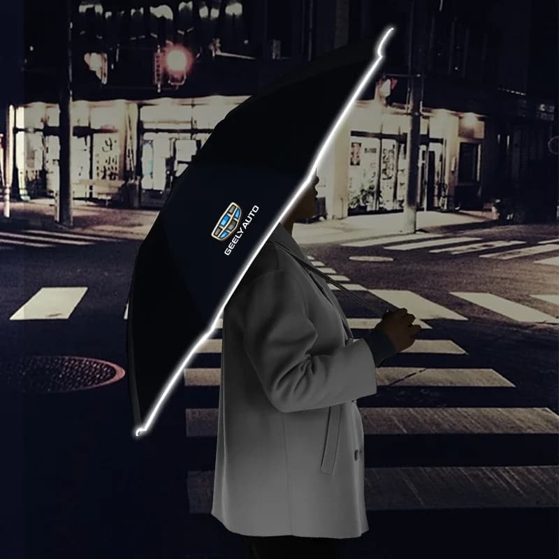 Car Automatic Folding Windproof Sunshade Umbrella For GEELY Geometry C Monjaro Coolray GX3 Atlas Boyue Emgrand EC7 EC8 GC6 GC9