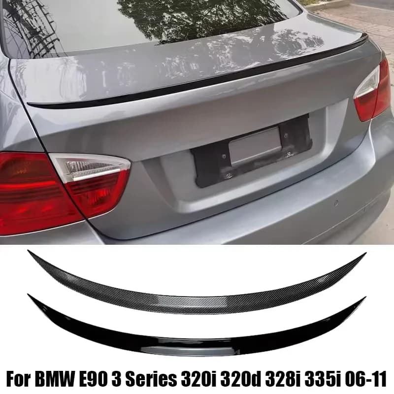 For BMW E90 Rear Spoiler 3 Series 2004-2011 M Tuning Sedan 318i 320i 330i 340i M340i 318d 320d 3330i Trunk Wing