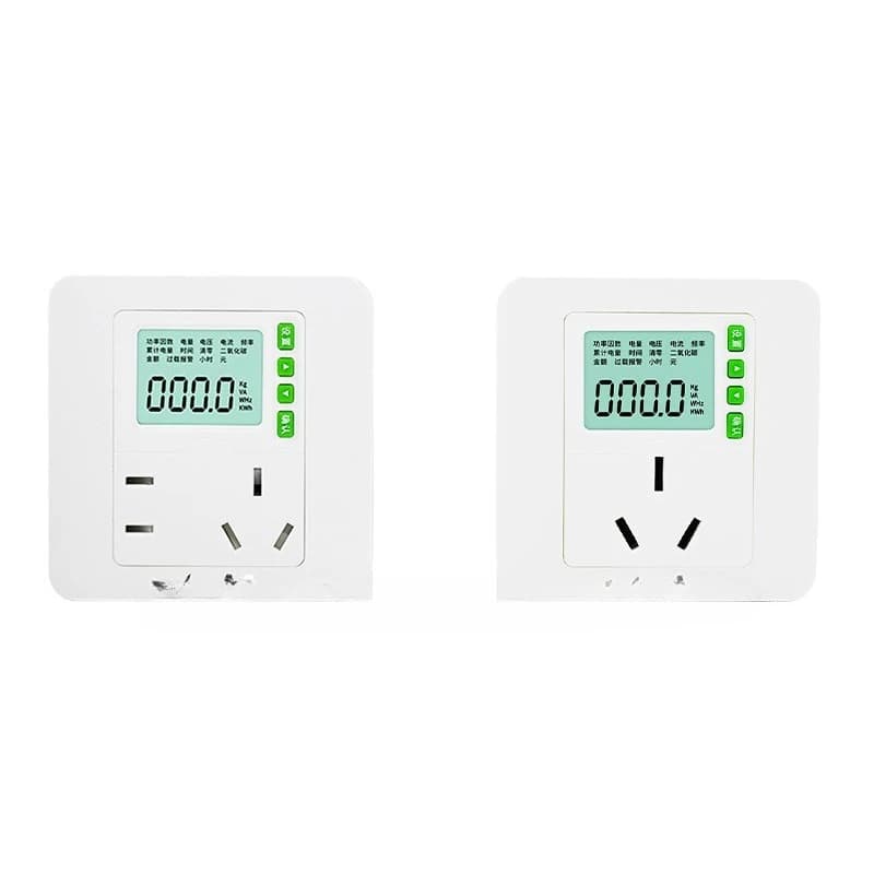 Power metering socket WiFi power detector, Bluetooth smart meter, household