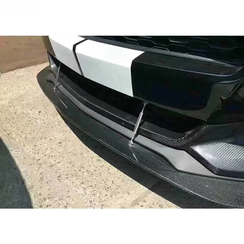 Factory Hot Sale Carbon Fiber Henntop Style Front Lip Rear Diffuser Side Skirts Car Body Kit -