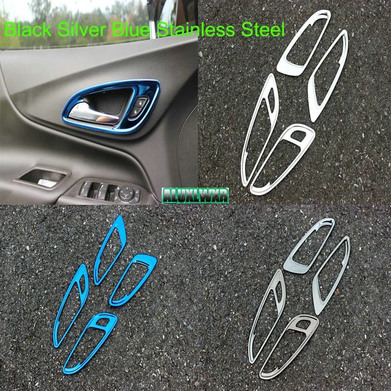 Car Interior Trim Door Handle Trim Cover Trim 2019 2020 Auto Accessories Styling Third GE 2018 Fit for Chevrolet Holden Equinox