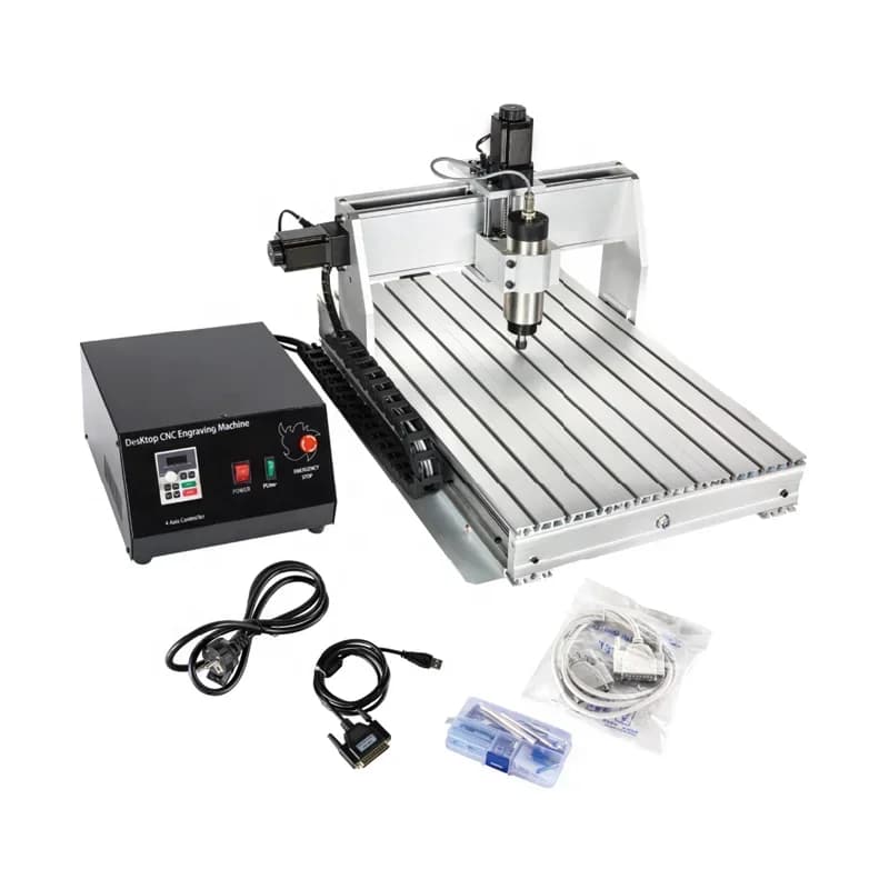 New Stroke 400*570*75mm 2400RPM 6040 800W ER11 3 Axis CNC Router Machine Mini CNC Router CNC Router Machine for Wood