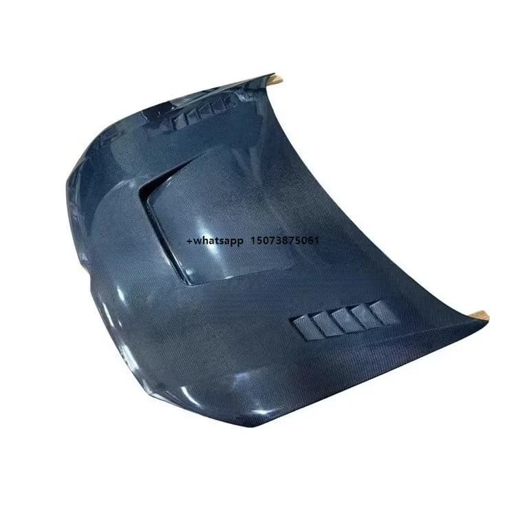 Carbon Fiber Car Front Hood Bonnet Cover for  Polo 2016 Front Car Hood Body Kit Exterior Modification Parts