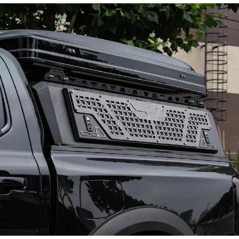 Rugged Heavy Premium 4X4 Half Height Folding Waterproof Pickup Canopy High Strength Durable Guard