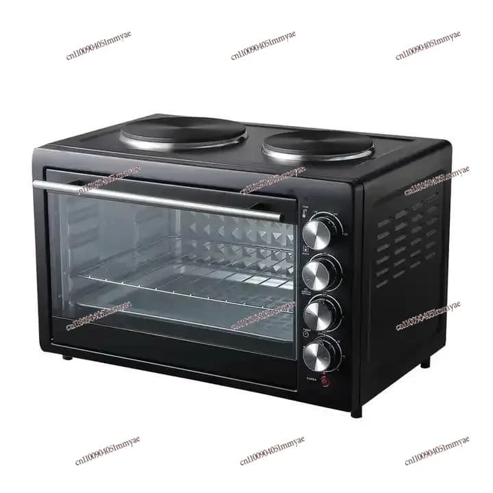 Double Burner Electric Oven 48L Household Multi-functional New Oven