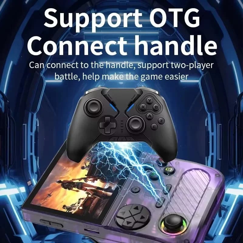 Open-Source CC K36S Retro Handheld | 3.5" 500nit IPS, 20000 Games & Wi-Fi Connectivity