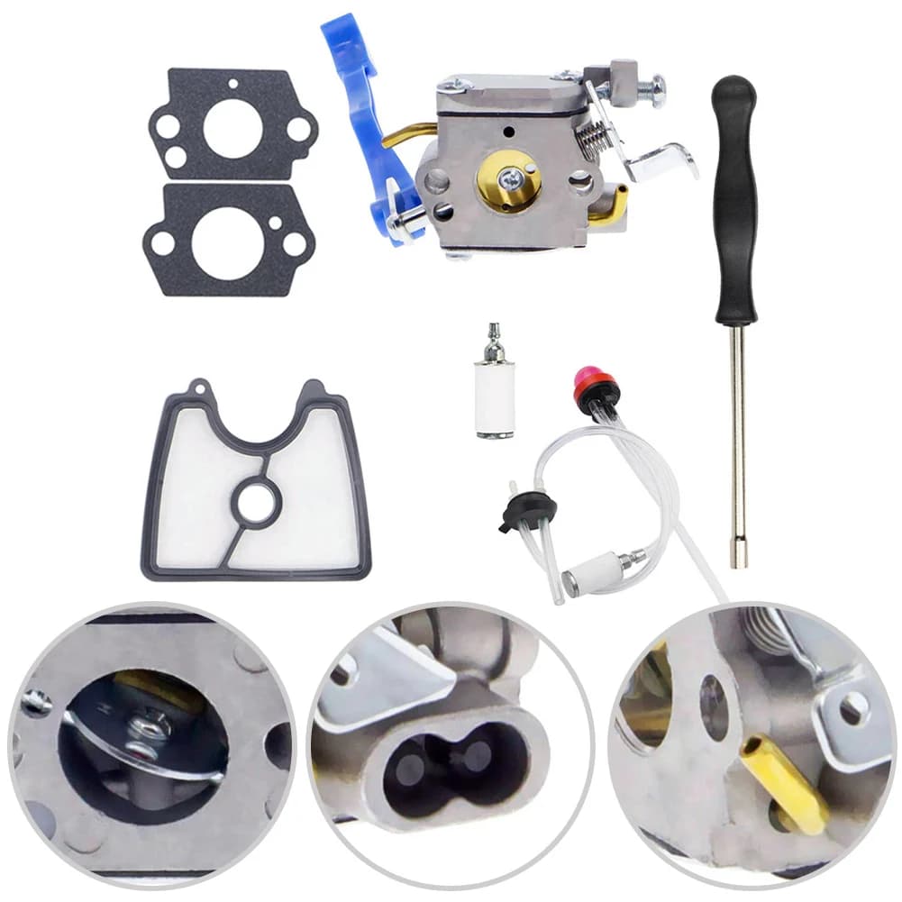 Metal Fuel Line Kit C1QW37 Replacement for Carburettor 125B 125BX 125BVX Designed for Consistent Engine Operation