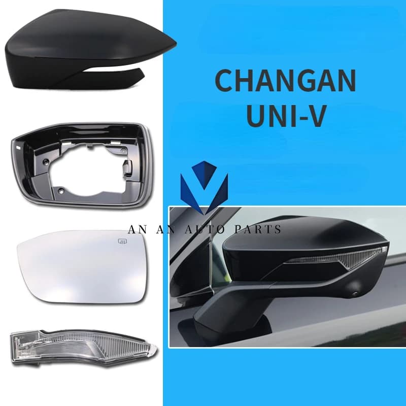 Original Side Mirror Cover Lens Frame Turning Lamp for CHANGAN UNI-V 2022-2024 Models