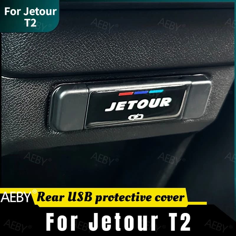 For Jetour T2 USB port cover dust plug cover,Dustproof plug protective cap,Car USB Dust Cover,Car interior accessories