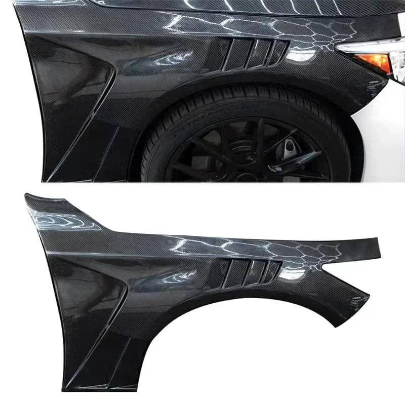 Carbon Fiber Side Fender for Infiniti Q50 V37 V2 Type 2014-2022 Front Vented Fenders