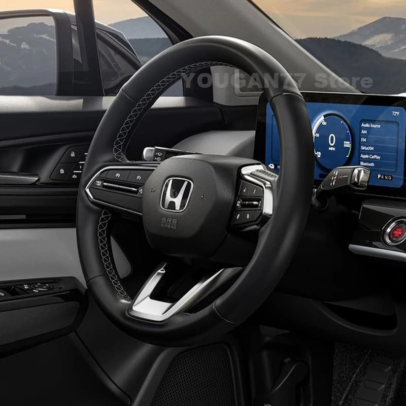 Leather Car Steering Wheel Cover For Honda Prologue 2024 Civic 2025 Covers For Covers Auto interior Accessories