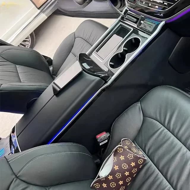 with refrigerator and central armrest
