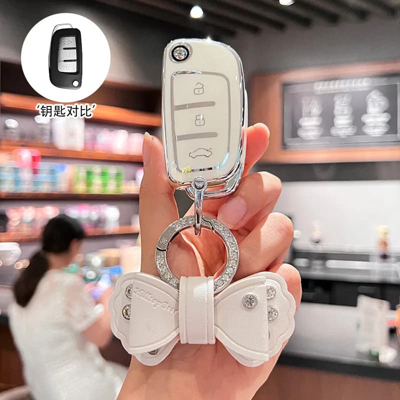 Premium TPU Key Cover for Geely Auto – Compatible with GL, Emgrand, GS, and S1 Models Car Accessories