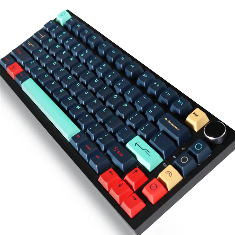 Metropolis keycaps Original highly sublimated 129 small full set of mechanical keyboard caps
