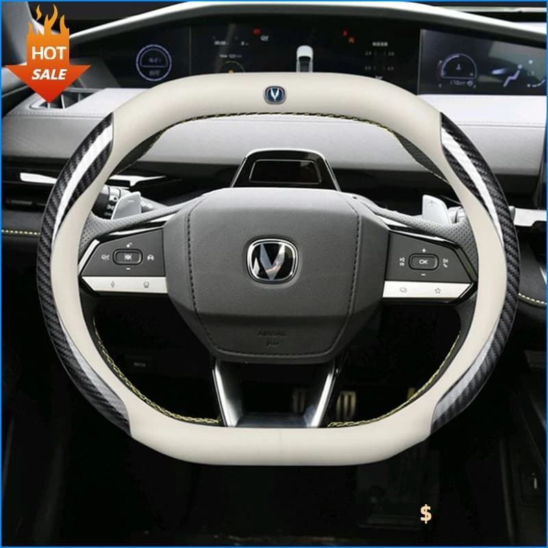 Suitable for Changan Univ Yida Unik Second-Generation CS55Plus Leather Steering Wheel Cover