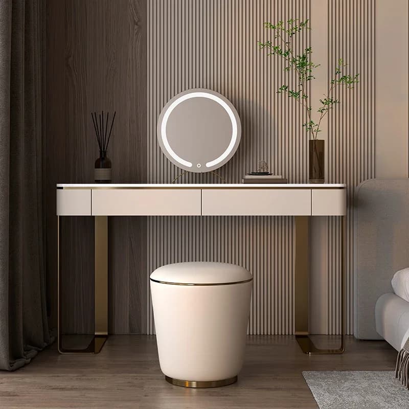 Nordic Multifuncional Dressing Table Accessories Makeup Vanity Table Clothes Organizer Penteadeira Para Quarto Bedroom Furniture