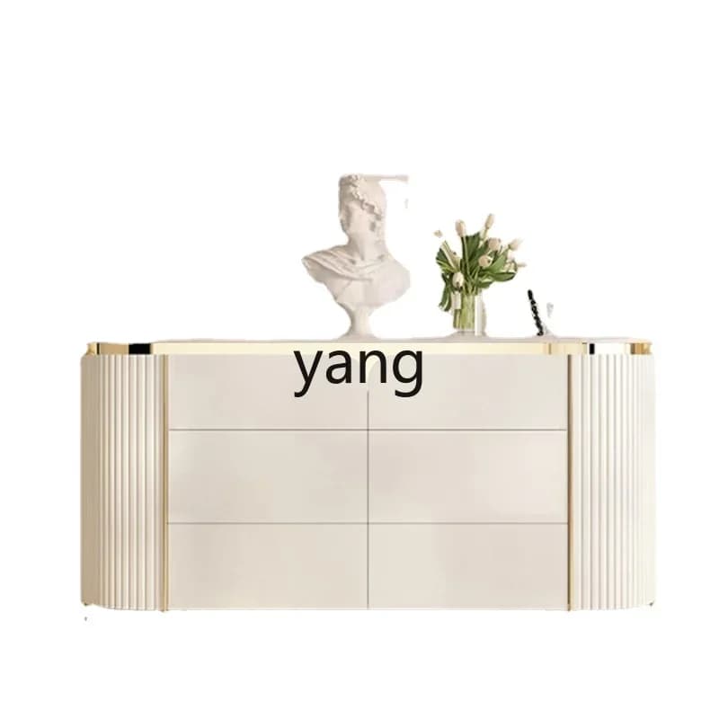 CX Bedroom Living Room Storage Decoration High-End Paint Meal Side Light Luxury Home Entrance Cabinet