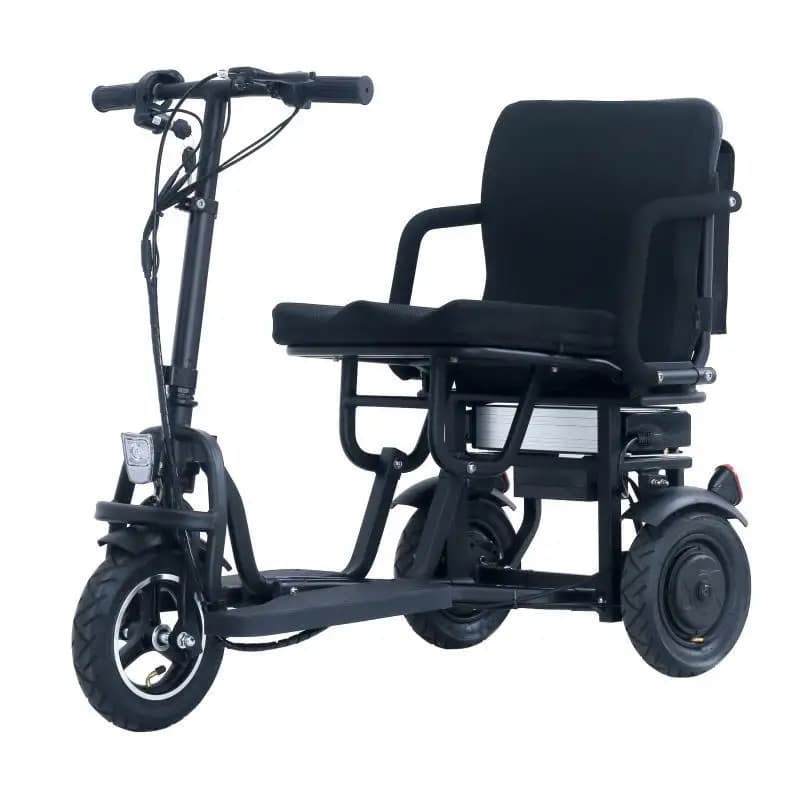 Mini Portable Foldable Electric Tricycle Adult Lithium Battery Special Tricycle