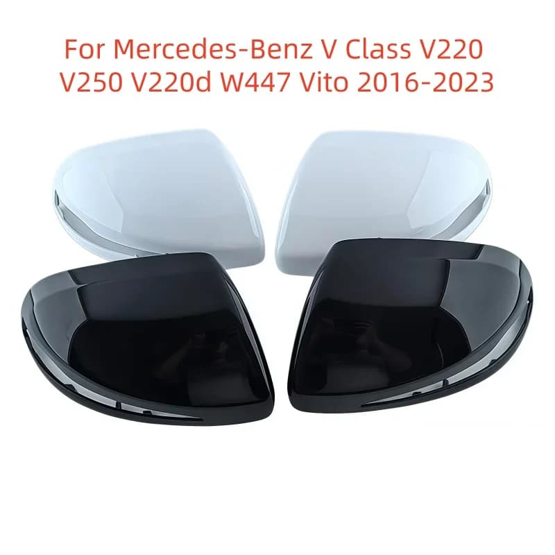 For Mercedes-Benz V Class V220 V250 V220d W447 Vito 2016-2023 Car Rearview Mirror Cover Reverse Mirror Shell Case Shell Housing
