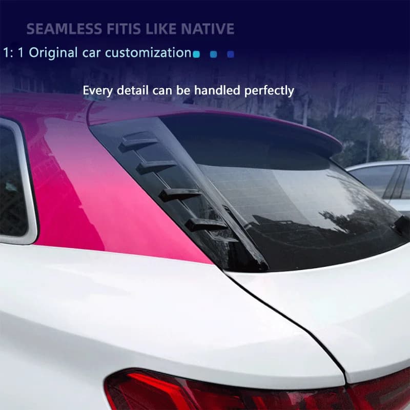 High Quality RS3 Style Side Wing Spoiler Body Sticker Exterior Decorative Modification For Audi A3 S3 8Y Hatchback Version 2021+