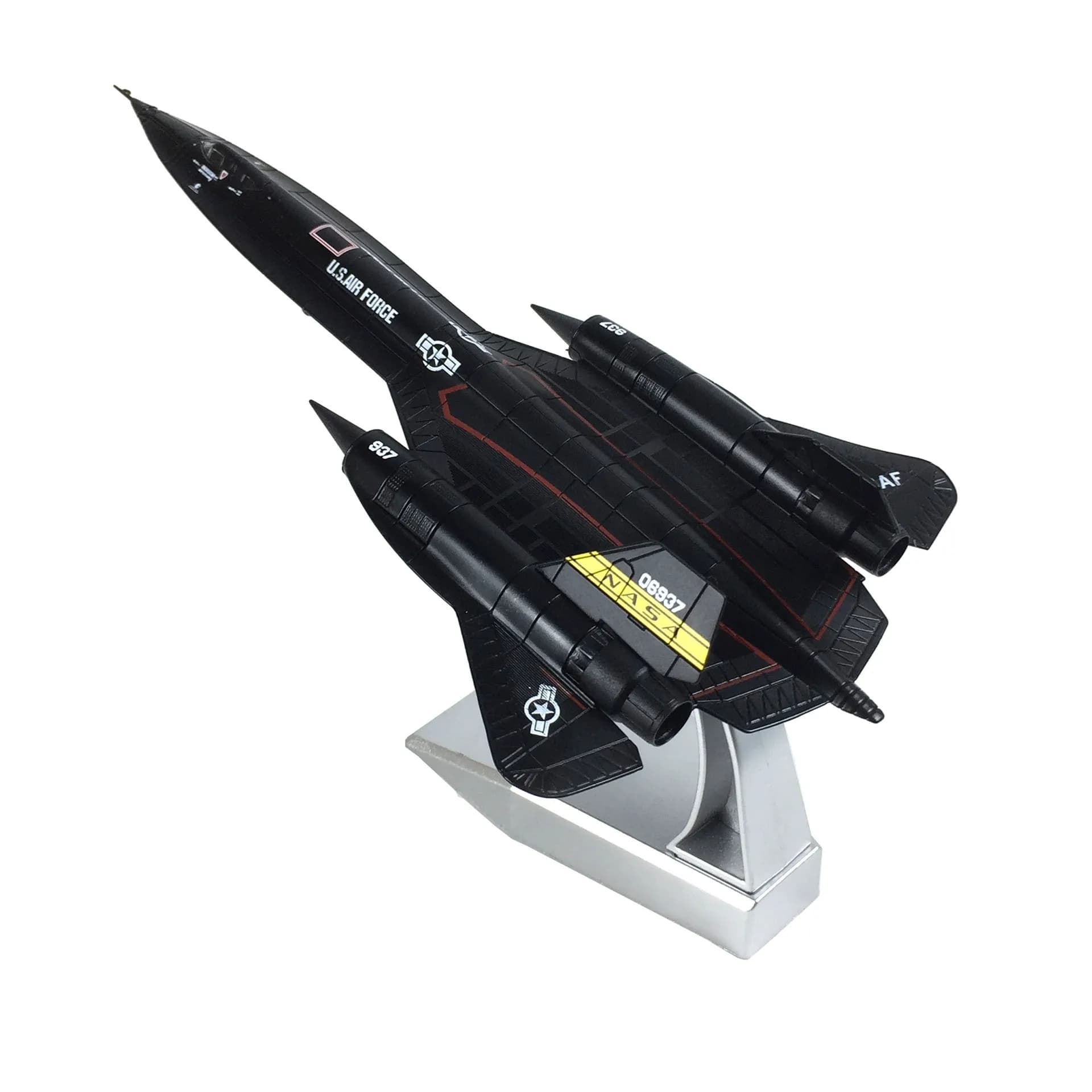 Diecast Alloy 1/144 Scale American SR71 SR-71 SR-71A Blackbird Strategic Reconnaissance Aircraft Model Adult Collectible
