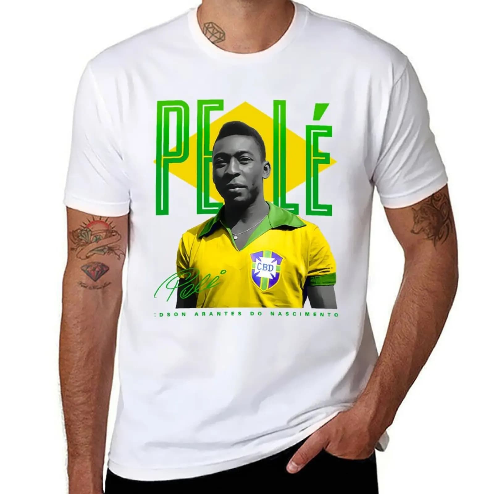 Rip pele, player football T-Shirt man graphic t shirt man t shirt designer T-Shirt