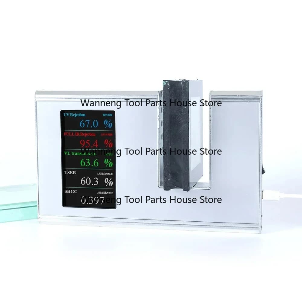 LS182 SHGC 940nm 1400nm IR UV Transmittance Meter Car Tint Window Film Tester TSER Meter