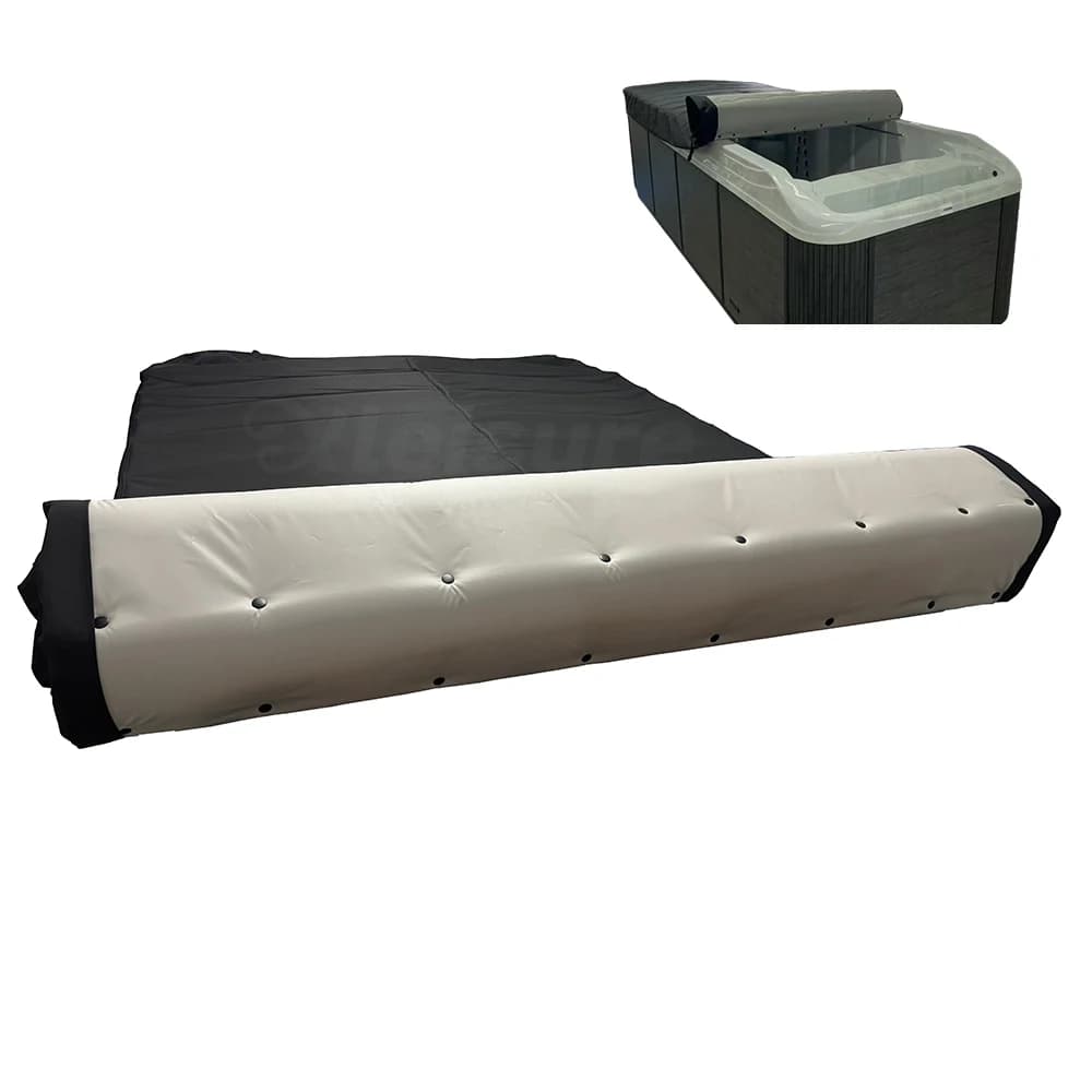 Swim Spa Cover Roll-Up Design Fits for Canada Spa Brands for Outdoor Swim Pools  Oxford Cloth Rolling up Swimspa Cover
