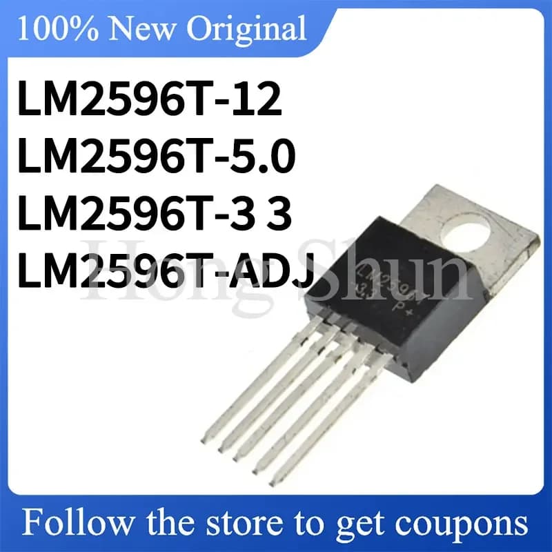 5 pieces/batch LM2596T-3.3 Phone case LM2596T-5.0 LM2596T-12 LM2596T-ADJ