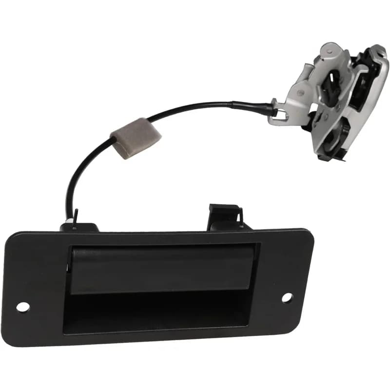 Rear Cargo Door Latch with Handle Compatible with Ford E-150 E-250 E-350 Econoline Van, oem:  8C2Z-15431A03-A, 8C2Z15431A03A
