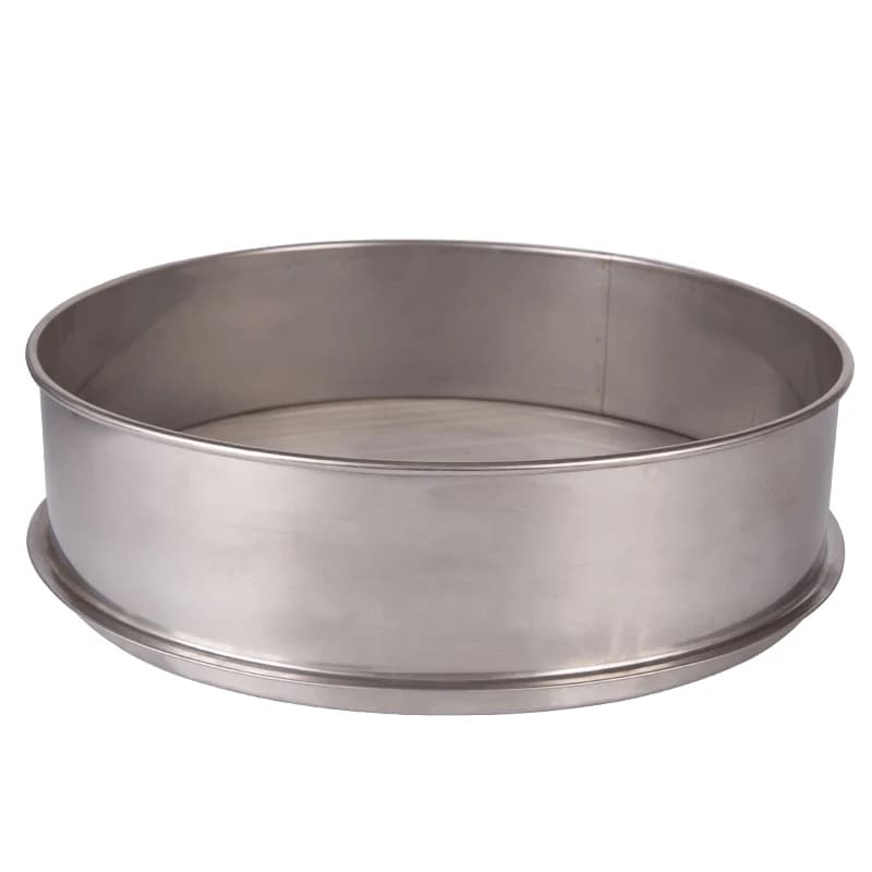 30CM Diameter 10CM Height All Stainless Steel Sieve For Electric Vibrating Machine Mesh