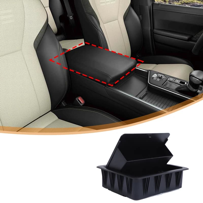 Armrest Box Storage Box Organizer Tray Armrest Hidden Storage Box Car Storage Supplies For Lexus GX GX550 J250 2024-2026