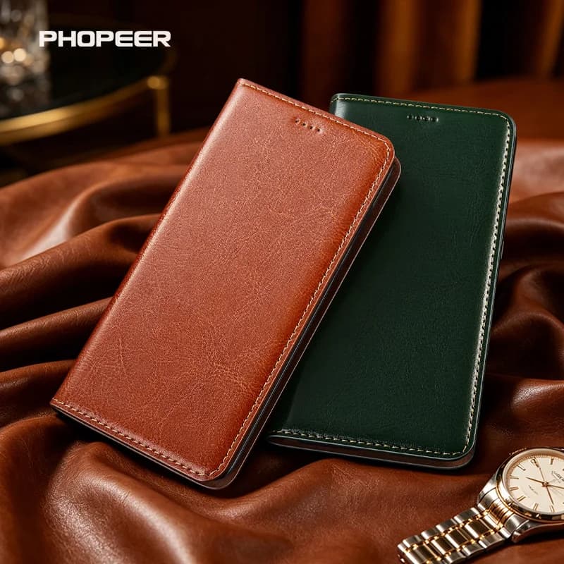 Luxury Genuine Leather Case for Huawei Pura 20 10 9  Pro Plus Ultra lite Art E Horse skin texture card pack phone case