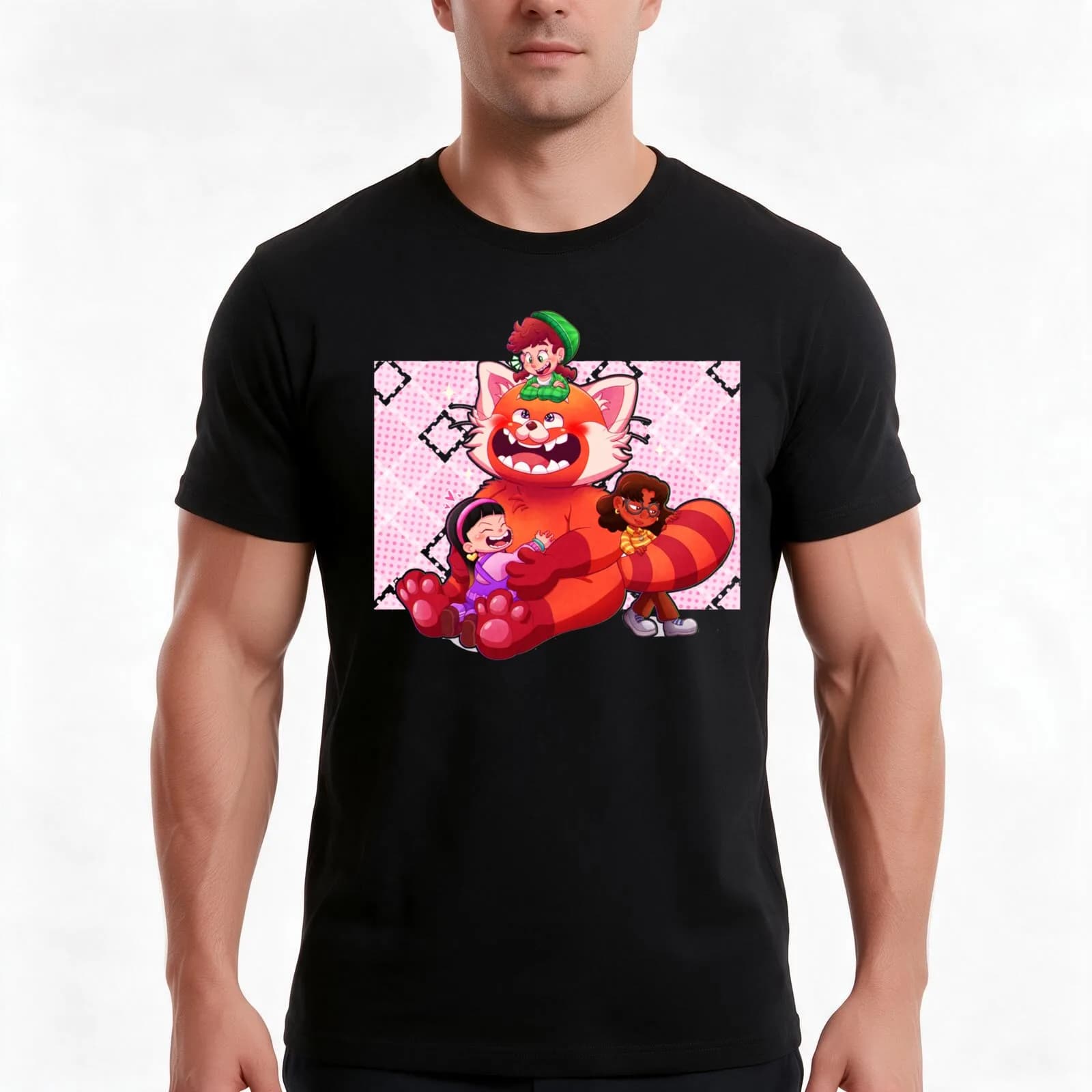 turning red - Turning Red - Happy birthday turning red T-Shirt, Summer Casual Cotton Tee, Oversized Streetwear Tops, 100% Cotton