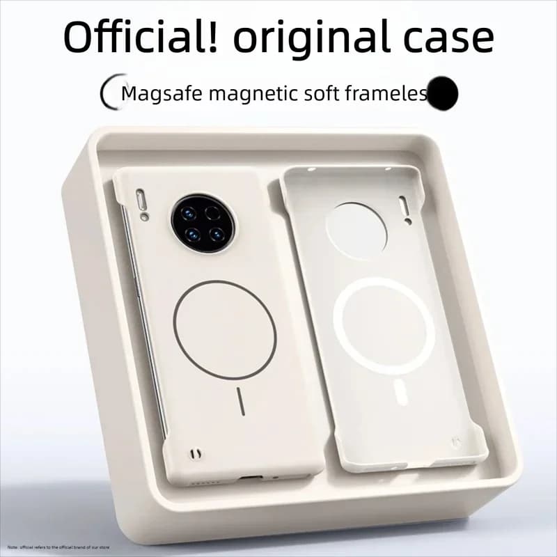 Comfortable Touch Magnetic Phone Cases for Huawei Mate 30 Pro 30Pro 30EPro Luxury Slim Original Shockproof Frameless Hard Covers