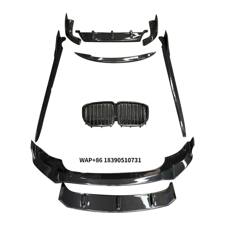 High Quality X5 G05 Carbon Fiber  Front Lip Rear Diffuser Side Skirts Spoiler Body Kit