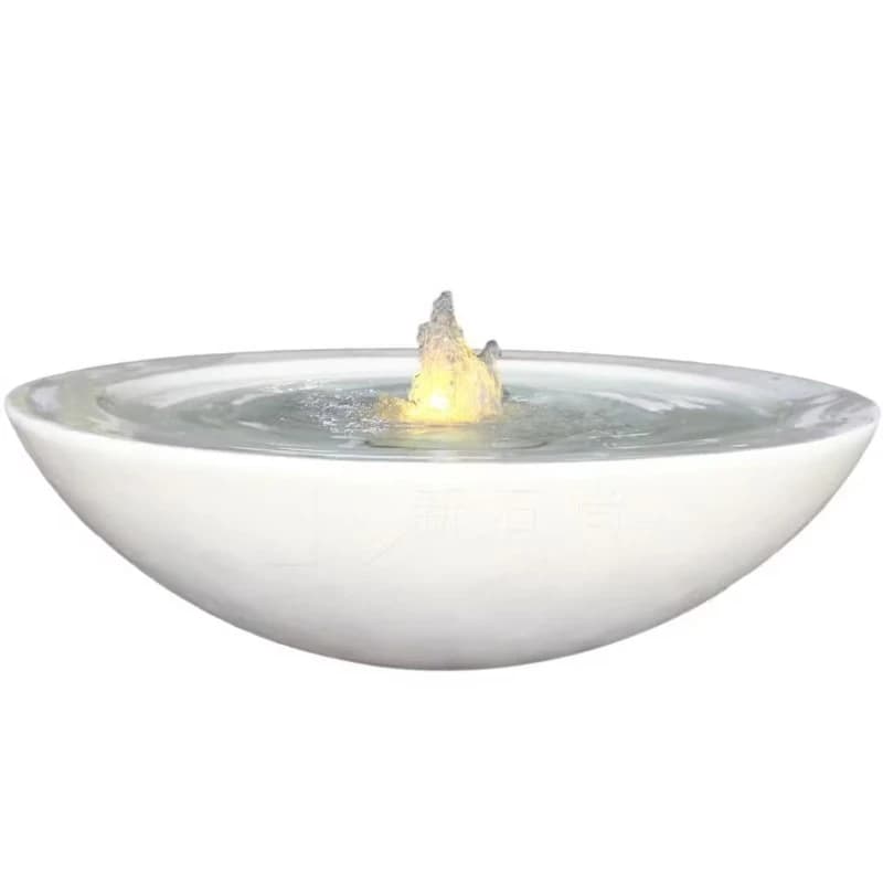 Flowing water ornament fountain water landscape simple circulation water bowl