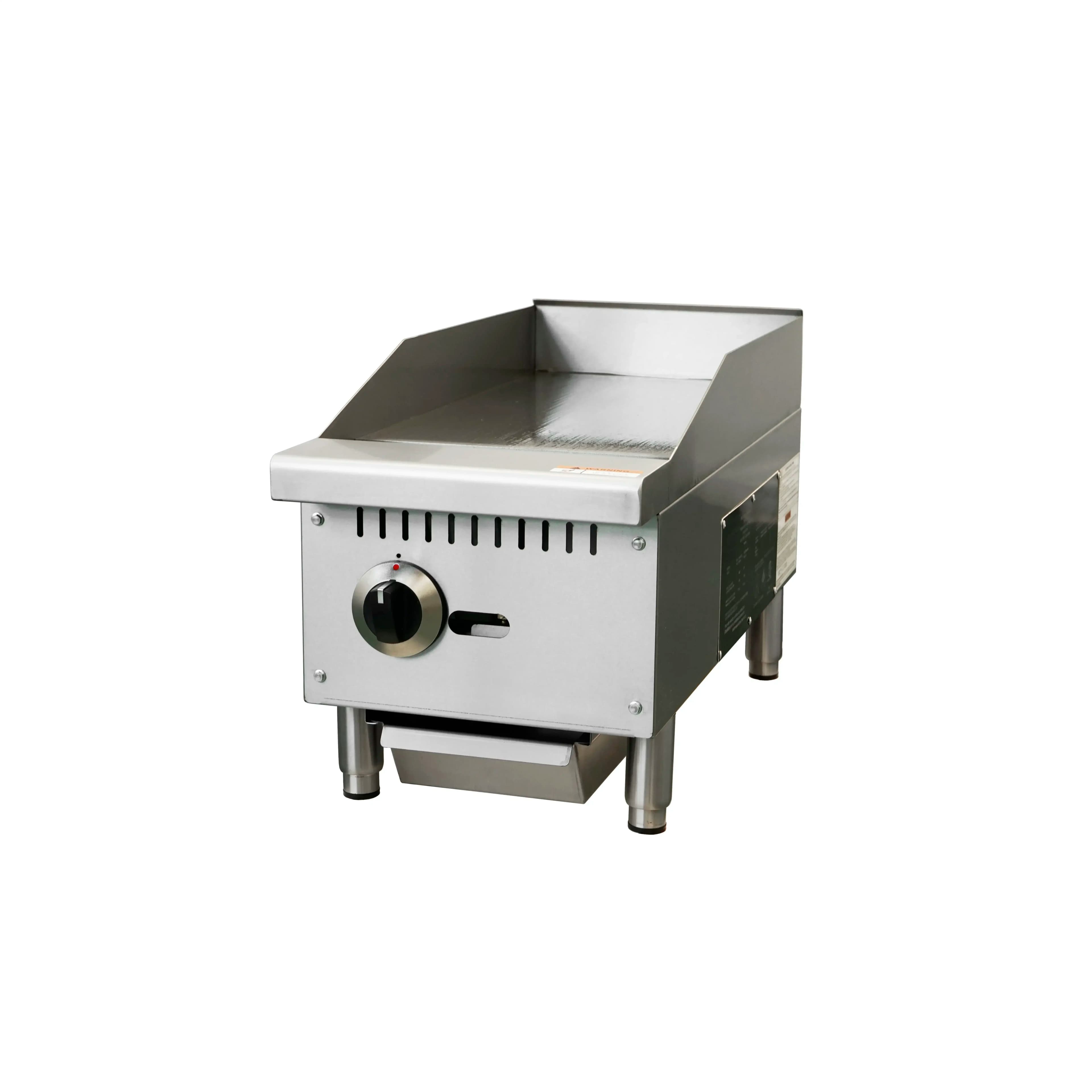 High Quality Commercial Gas Griddle , Hot Selling Heavy Gas Griddle