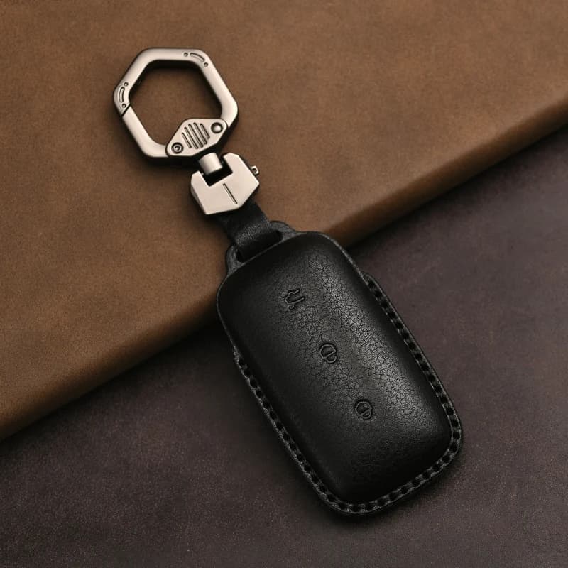 Genuine leather Protector For Geely Galaxy L7 L6 Key Case Cover Fob