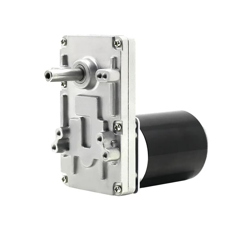 Steel tube DC geared motor micro motor, 12V24V cigarette roller curtain machine electric micro DC motor