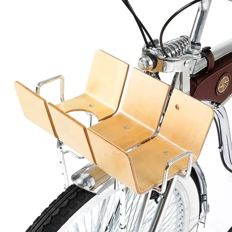 Bicycle front frame can be lifted and adjusted, simple design, bicycle universal car basket car frame