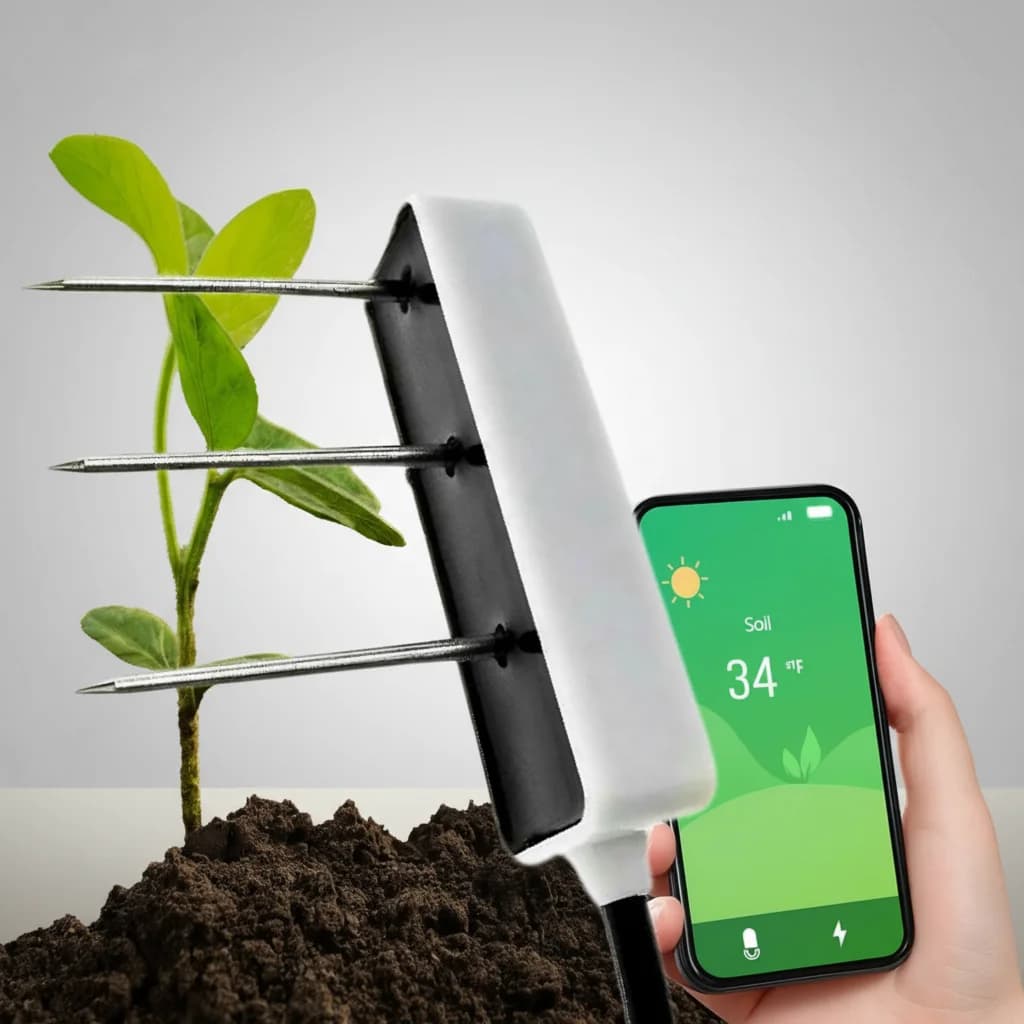 High‑Precision Teros12 5TE Soil Moisture, Temp, EC & NPK Sensor