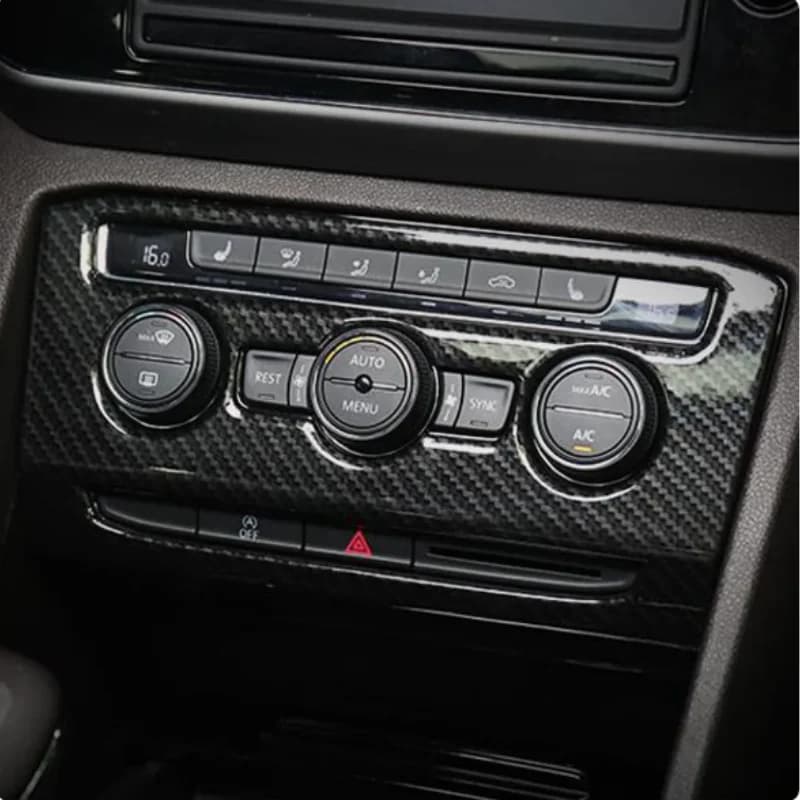 For VW Volkswagen Teramont Atlas 2017 2018 2019 2020 Car Cover Inner Trim Middle Air Conditioning Switch Outlet Vent