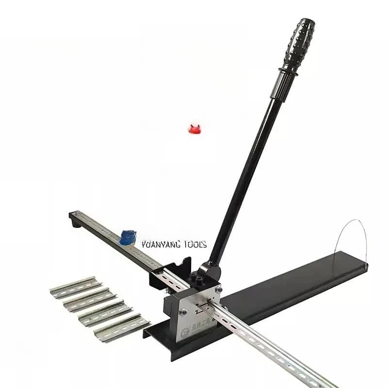 Guide rail cutter DC-35 track cutting machine C45 cutting machine air opening clamping rail shearing fast and labor-saving