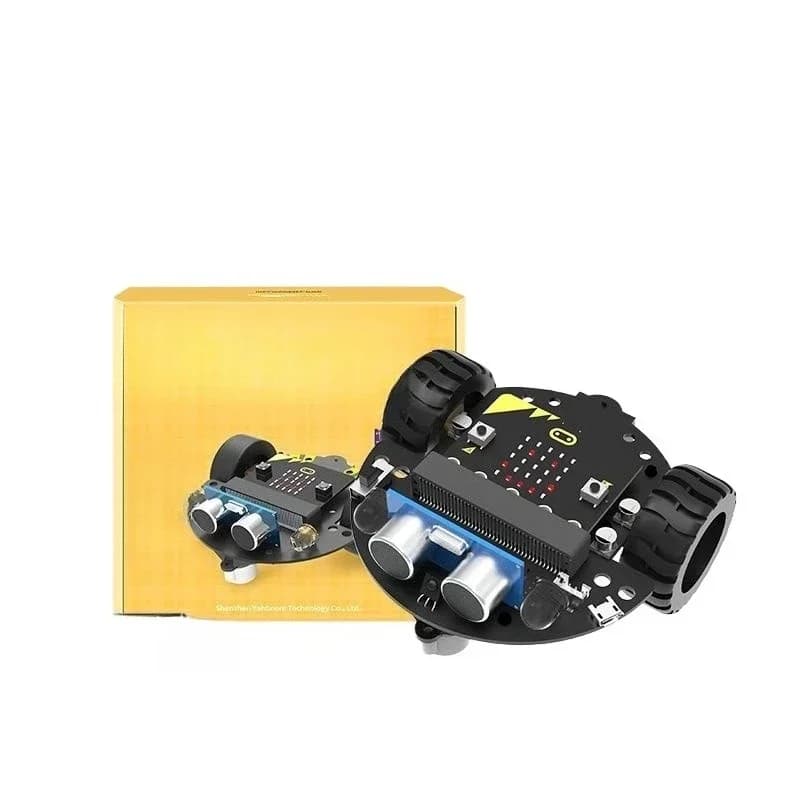 Smart car kit graphical programming education AI vision wifi video robot python