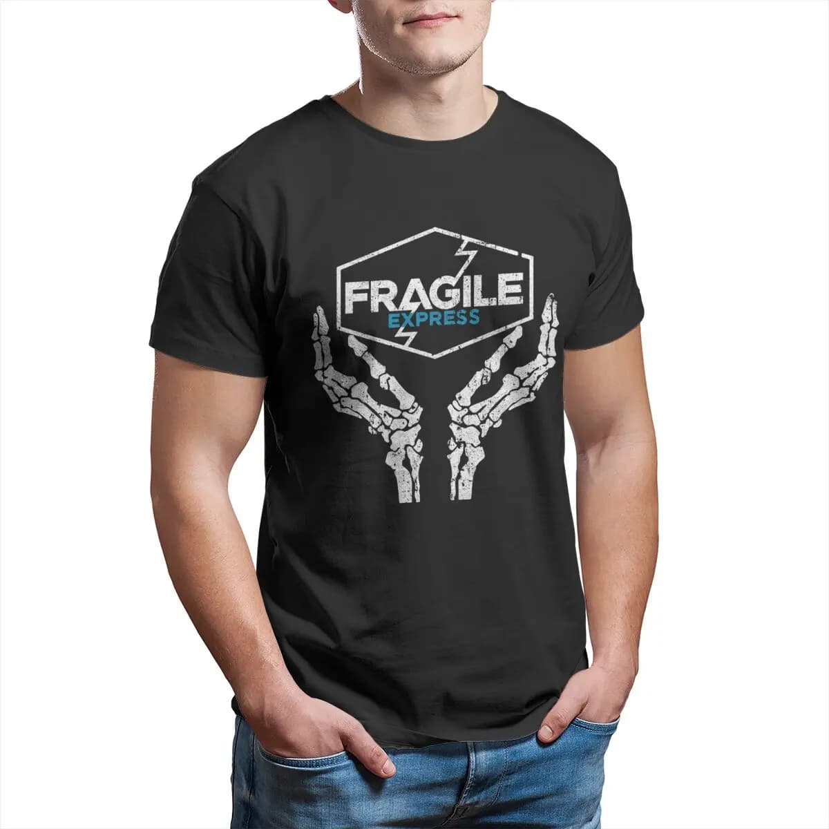 Death stranding Fragile Express vintage Hideo kojima Oversized Hideo kojima Metal gear solid Printed t-shirt T-shirts for men