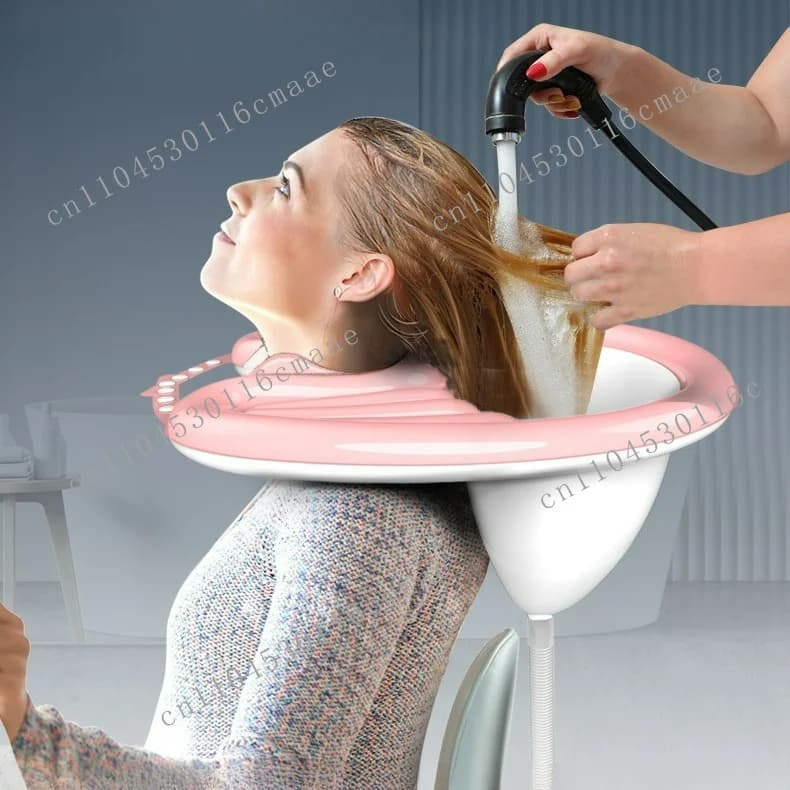 Adult upside-down shampoo, pregnant women shampoo, children shampoo, elderly patient hair care, household shampoo basin