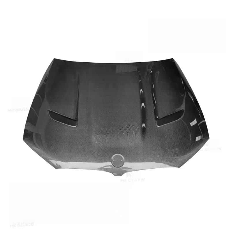 High Quality CS Style Real Carbon Fiber Front Engine Hood Cover Fit 5 Series G30 G38 G31 F90 M5 4-Door 2018+ Automob