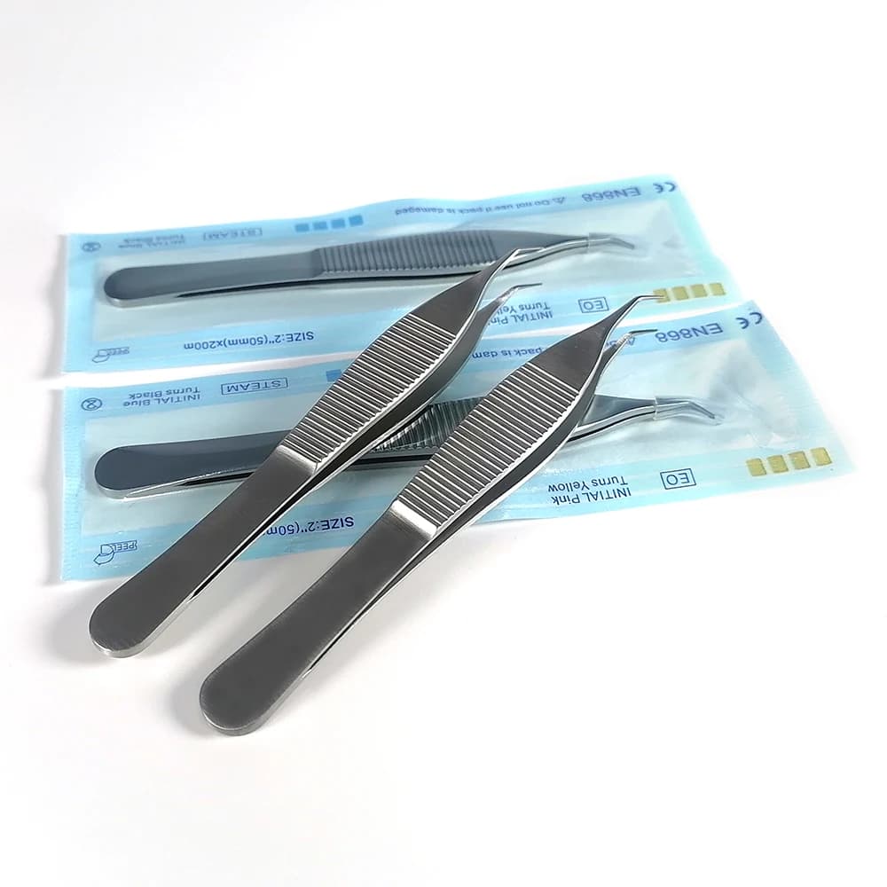 1pcs, Stainless Steel FUE Hair Implanting Tweezer Clamp Follicle Transplant Forceps for Hair Restoration